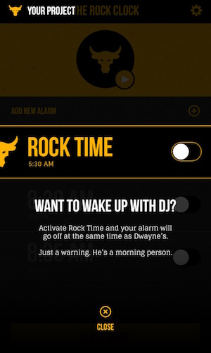 Illustration for article titled The Rock's New Motivational Phone App Is Terrifying
